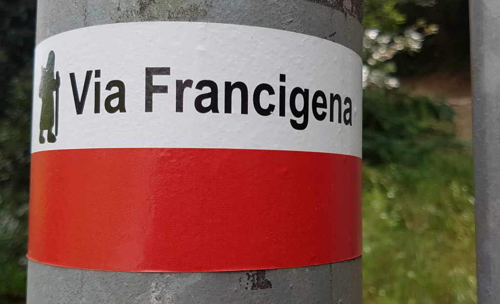 Segnavia della Francigena