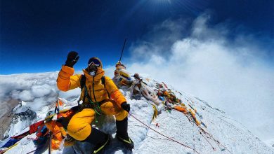 Photo of David Gottler in cima all’Everest, è il sesto 8000 senza ossigeno