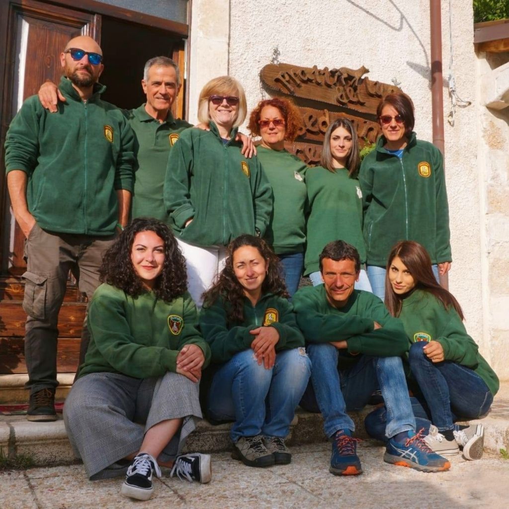 Volontari nel PNALM - Foto FB Parco Nazionale d