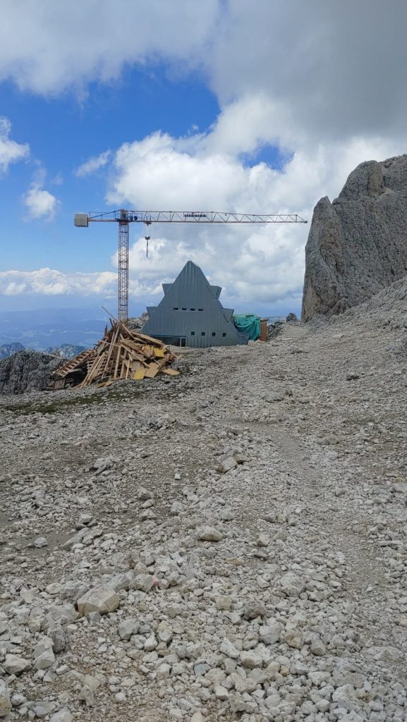 Il nuovo rifugio Passo Santner - Foto FB Tam Alto Adige