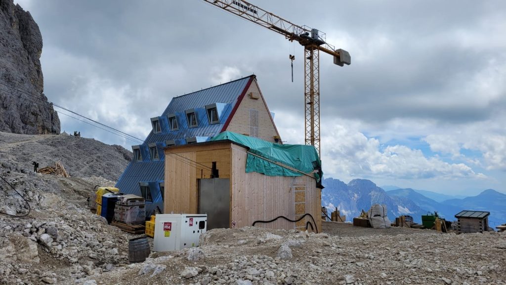 Lavori in fasee di ultimazione - Foto FB Tam Alto Adige