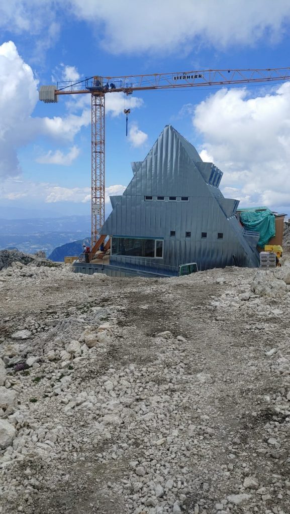 Il nuovo rifugio Passo Santner - Foto FB Tam Alto Adige