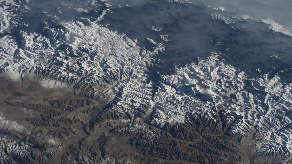 Everest e Himalaya dallo Spazio - Foto ANSA (Credit Image: © Nasa/Planet Pix via ZUMA Press Wire)