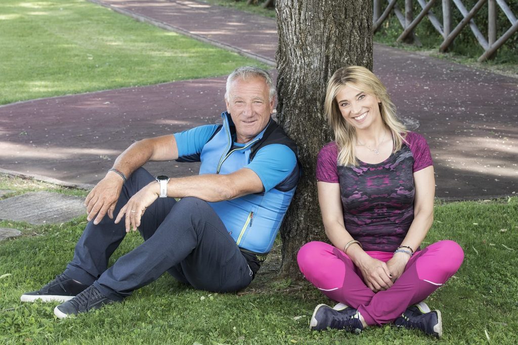 Lino Zani e Margherita Granbassi