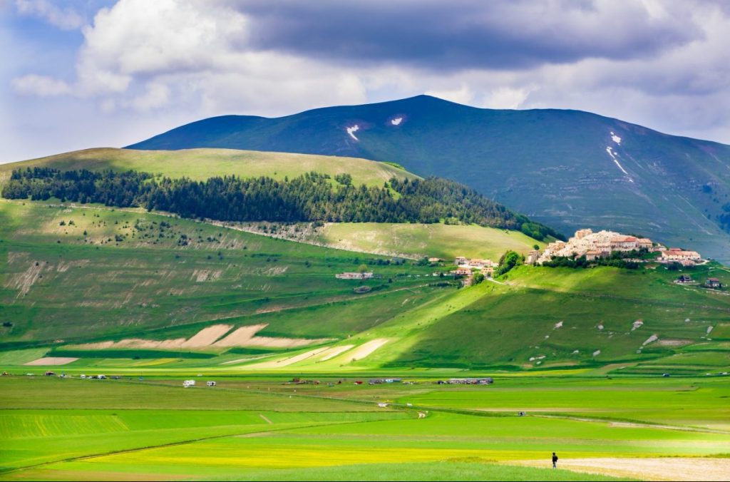 linea verde, castelluccio, sentiero italia