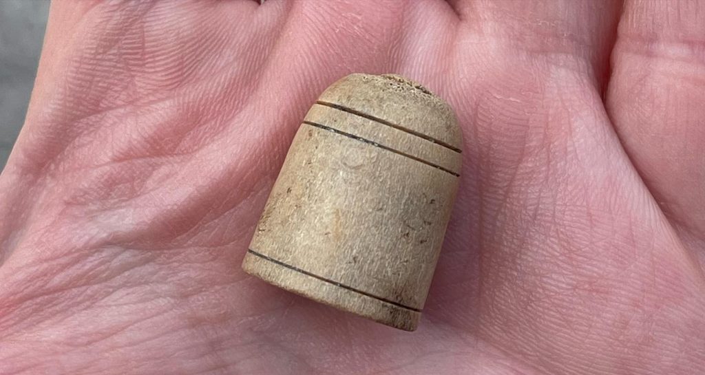 La pedina - Foto FB Progetto Archeologico Piuro
