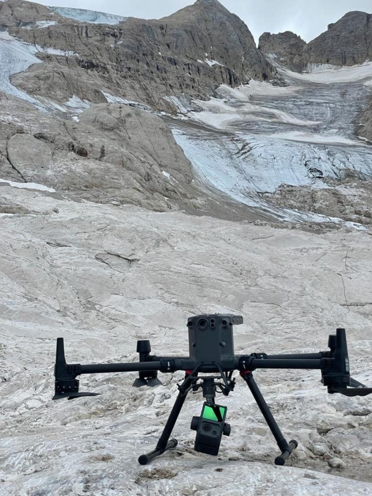 Drone di ricerca. Foto CNSAS Veneto
