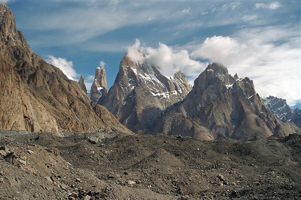 Torri di Trango. Foto ratti, Baù, Gheza