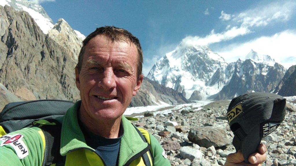Urubko al CB Gasherbrum II. Foto Denis Urubko