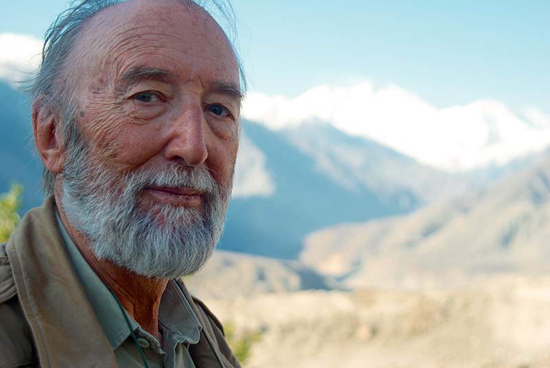 Carlo Alberto Pinelli in occasione del Mountain Wilderness Wakhi Project, 2014. Foto - Anna Sustersic