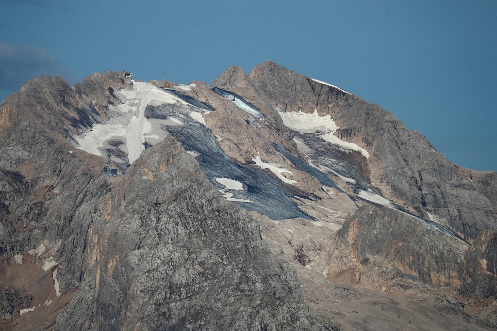 Marmolada. Foto CNSAS Veneto ANSA