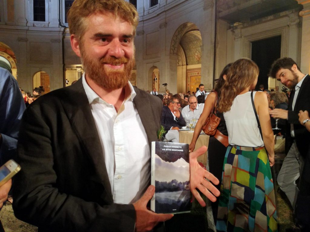 Paolo Cognetti vincitore del Premio Strega 2017 - Foto ANSA/ PAOLA MENTUCCIA