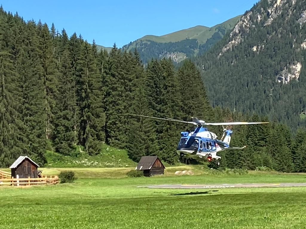 Proseguono le ricerche sulla Marmolada, 6 luglio 2022.
ANSA/ LORENZO BASSO