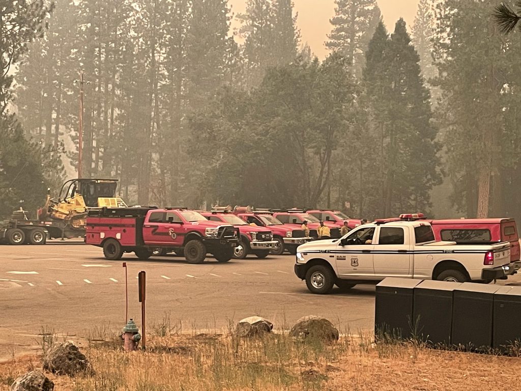 Incendio a Yosemite - Foto ANSA EPA/NATIONAL PARK SERVICE / HANDOUT HANDOUT EDITORIAL USE ONLY/NO SALES
