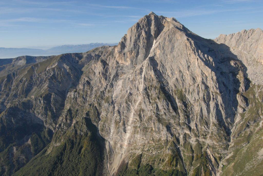 Il Paretone in estate