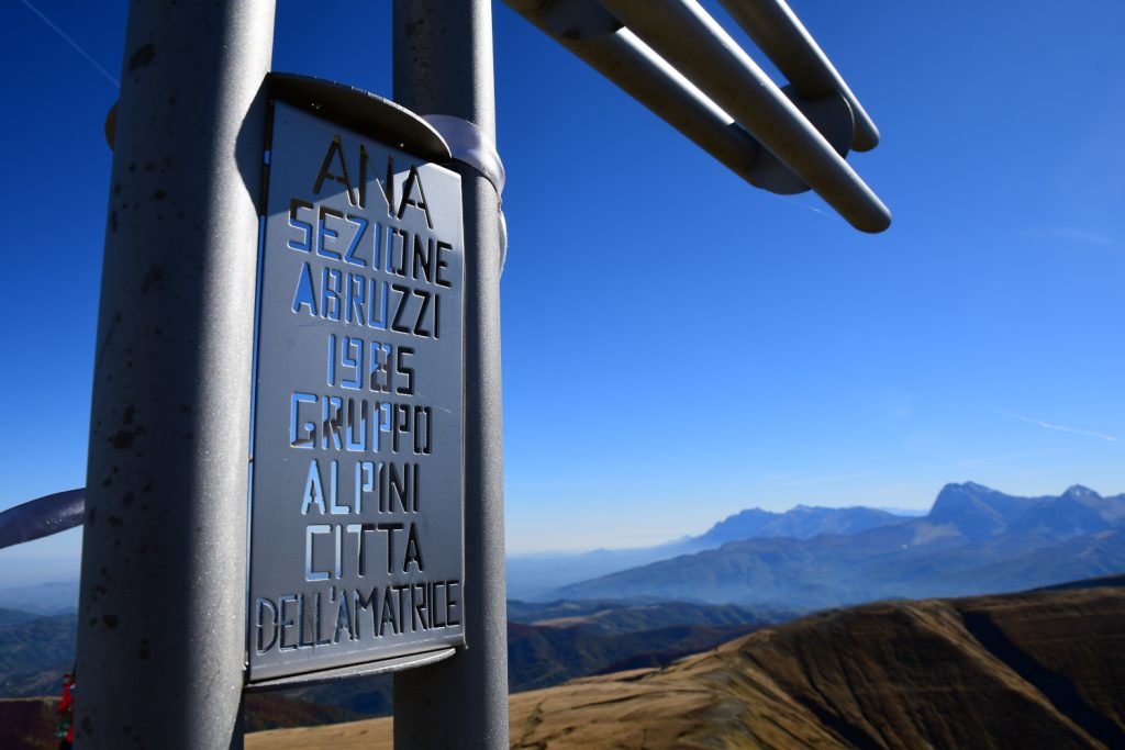La vetta del Pizzo di Moscio