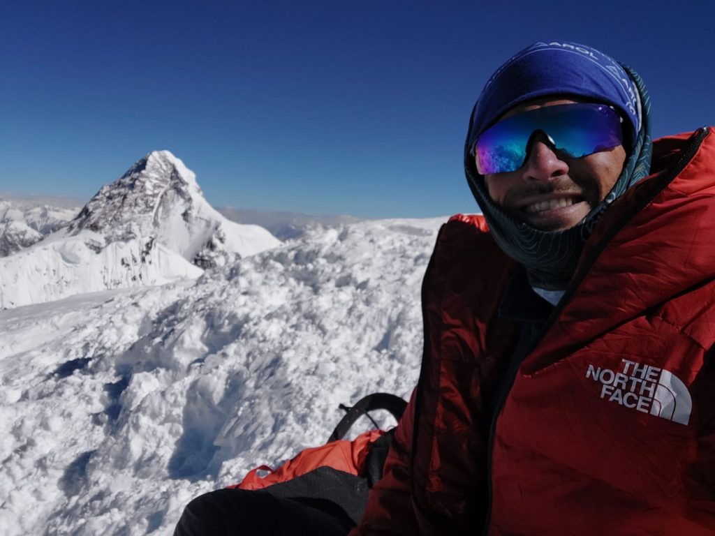 Pietro Picco sul Broad Peak - Foto repertorio Top1 Communication