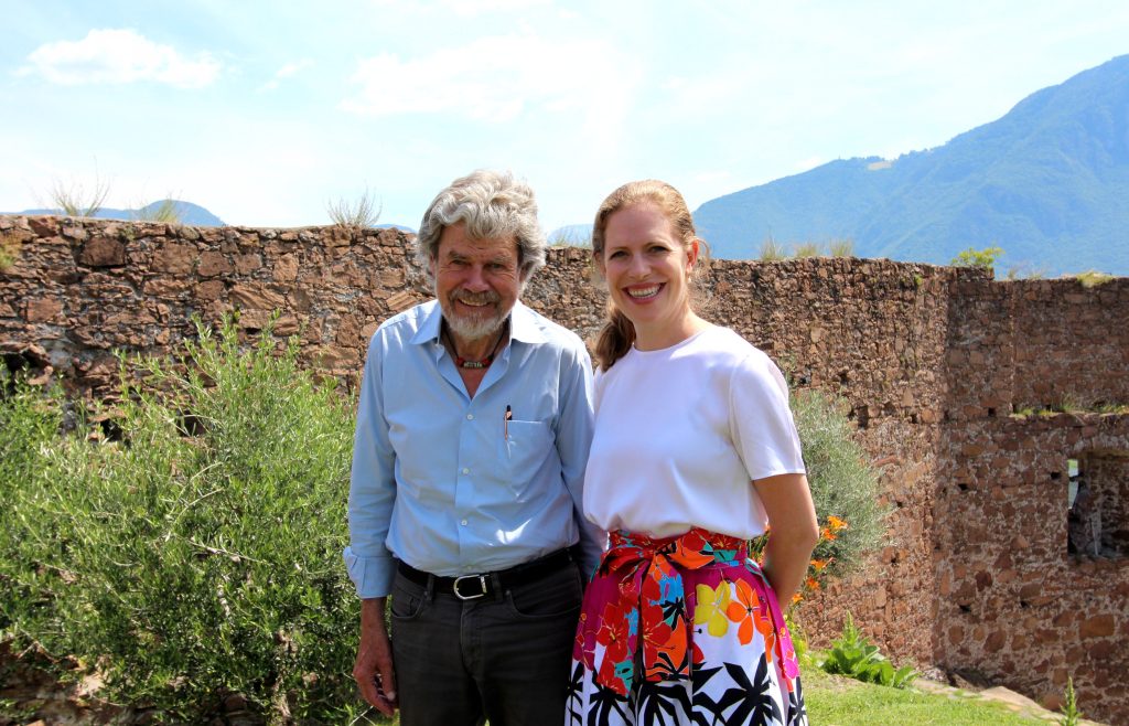 Reinhold e Magdalena Messner a Castel Firmiano, 2022