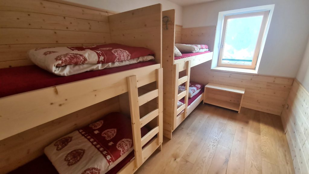 Rifugio Brentei, una camera