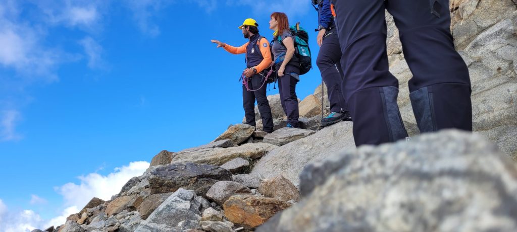 Salita alla Capanna Gnifetti 