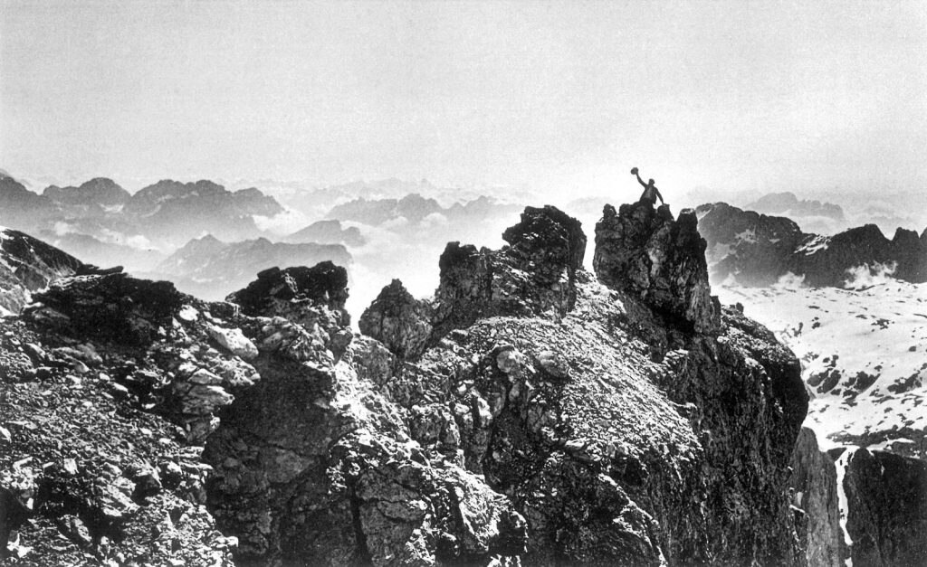 Alcuni momenti della salita al Cimon della Pala, tratti dal libro di Wundt