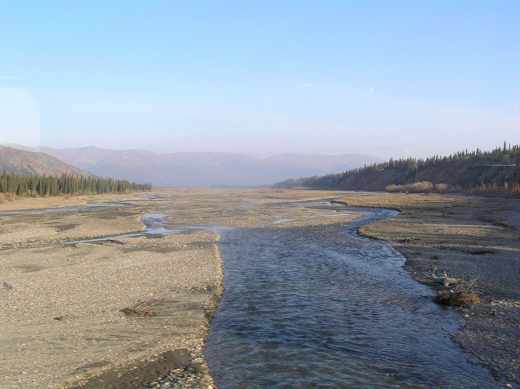 Teklanika river - Foto Wikimedia Commons @Dubhe