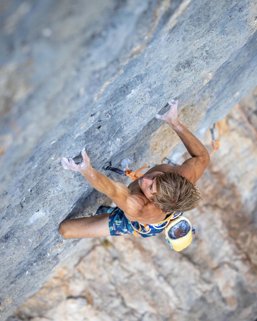 Alex Megos su  Ratstaman Vibrations - Foto FB Alex Megos