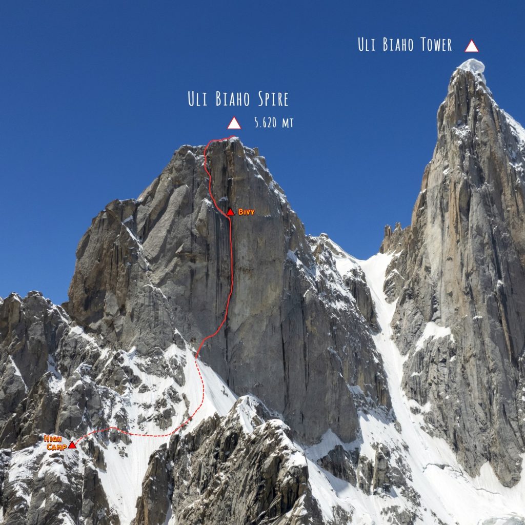 Uli Biaho Spire. Foto Ratti, Gheza, Bau