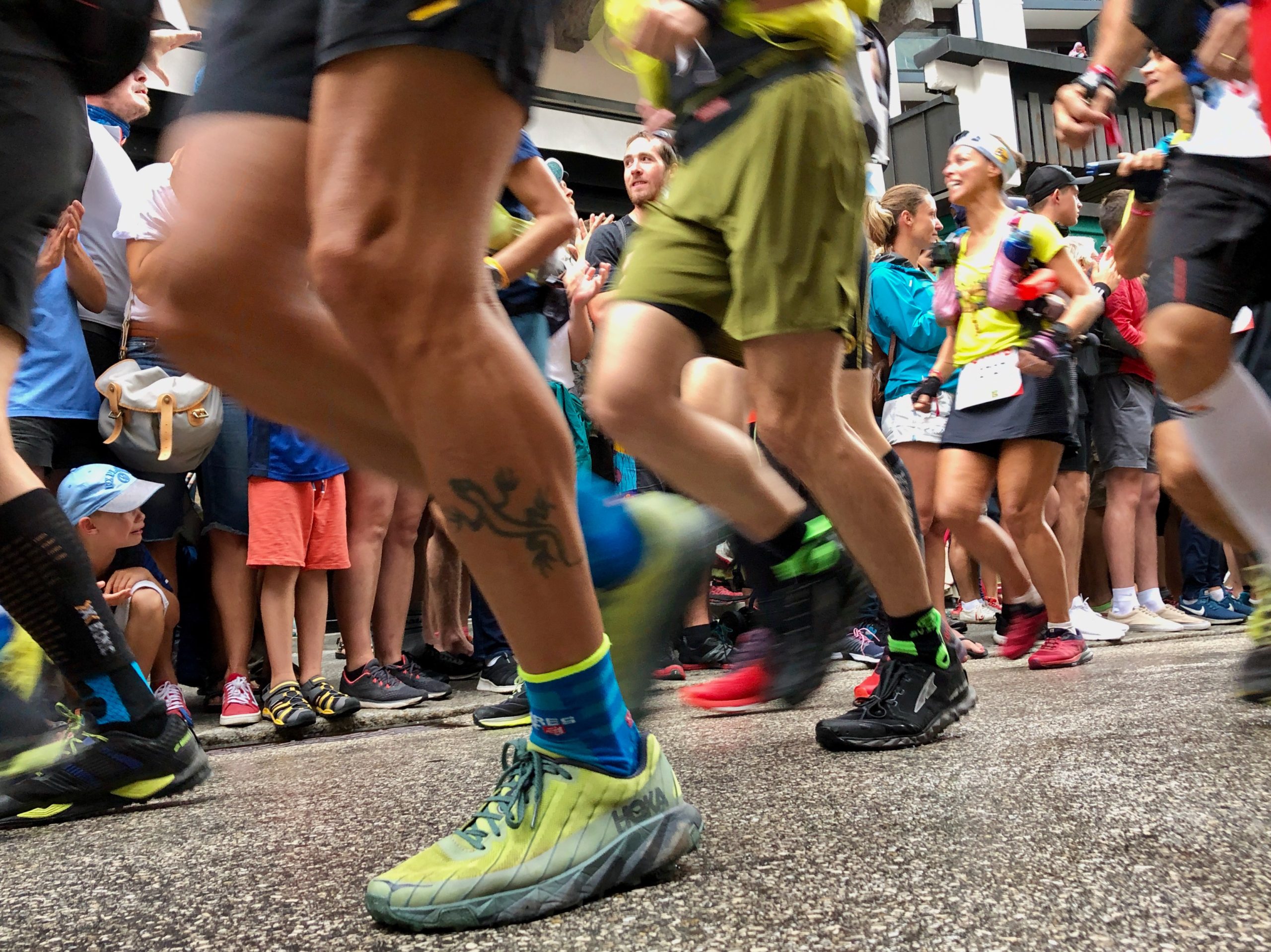 Immagine repertorio UTMB - Foto ANSA (Credit Image: © Ania Freindorf/ZUMA Wire)