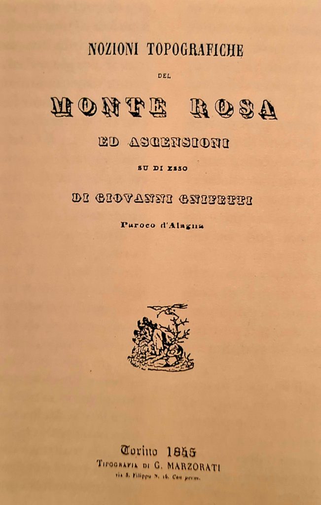 Il libro di Giovanni Gnifetti