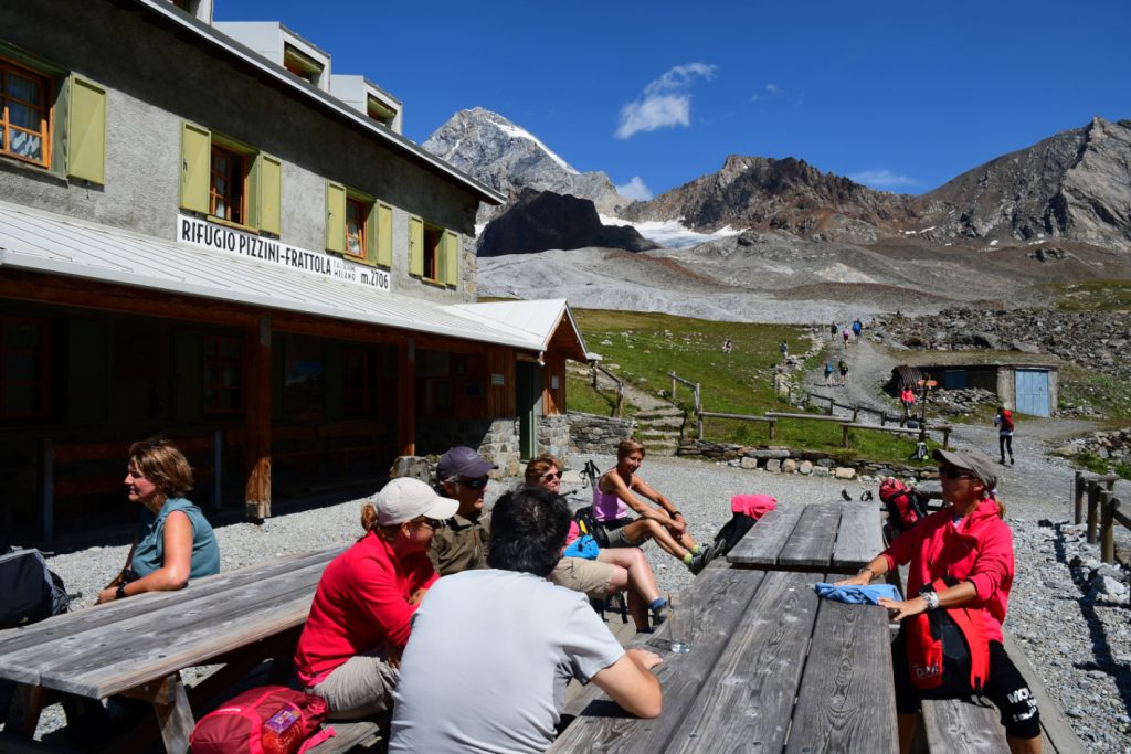 Il rifugio Pizzini-Frattola 