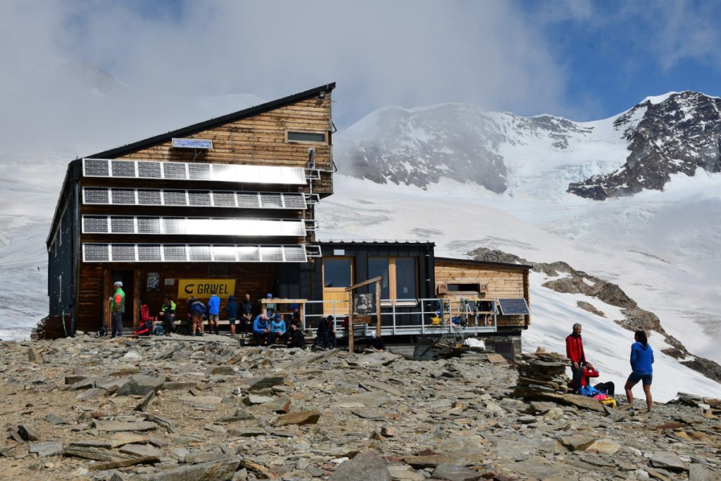 Il rifugio Quintino Sella