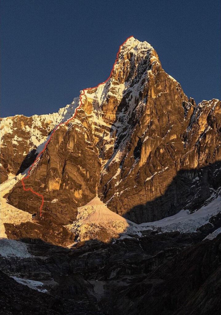 Jirishanca , Regno dei funghi, Quentin Roberts e Alik Berg 