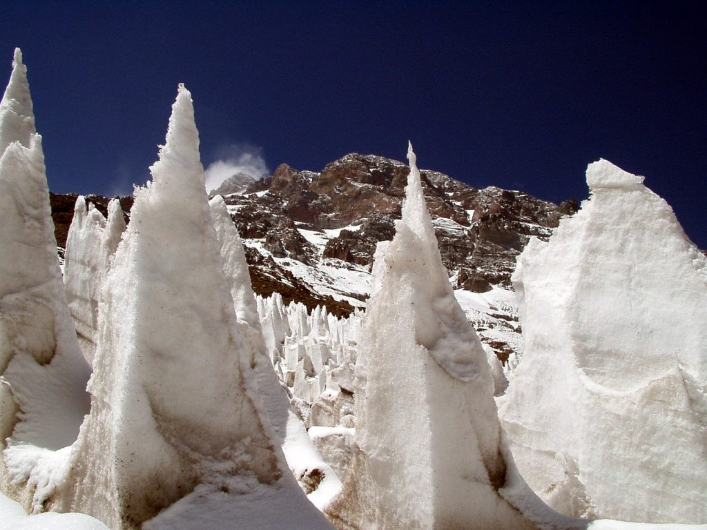 Penitentes Aconcagua - Foto Pixabay @Simon