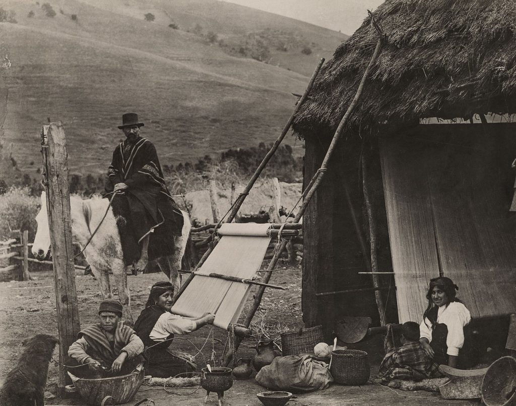 Araucani, 1922 - Foto Wikimedia Commons @Harriet Chalmers Adams