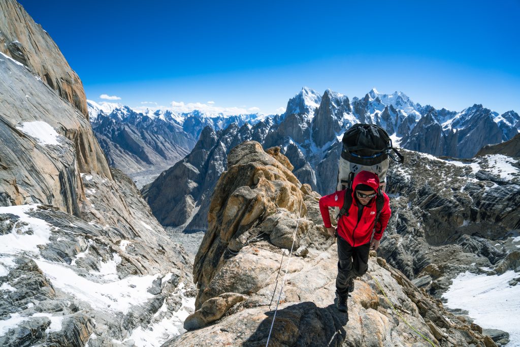 Eternal Falmes, Nameless Tower. Jacopo Larcher e Barbara Zangerl. Foto di
Austin Siadak