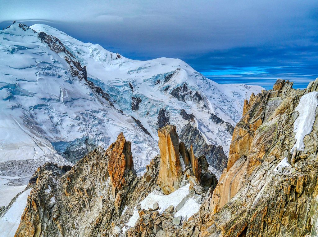 L'Arête des Cosmiques. Foto wikimedia commons