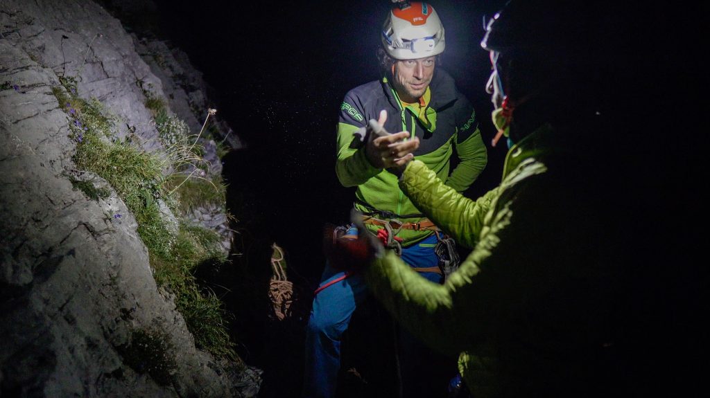 Un momento del progetto Wenden 7x24. Foto Hugo Béguin/Karpos