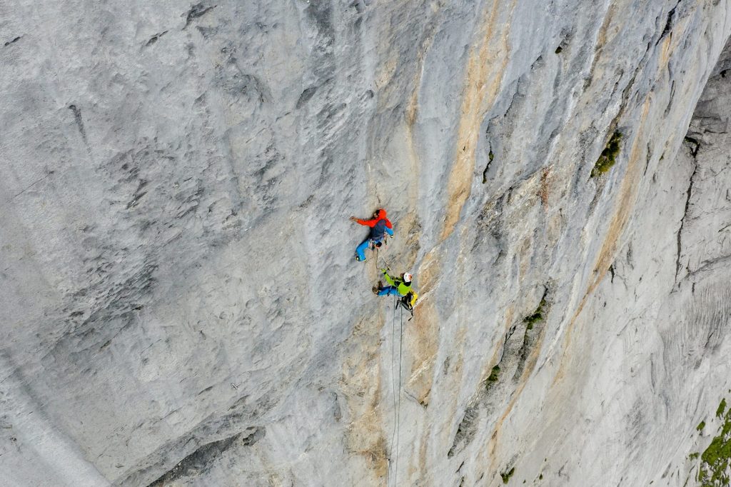 Un momento del progetto Wenden 7x24. Foto Hugo Béguin/Karpos