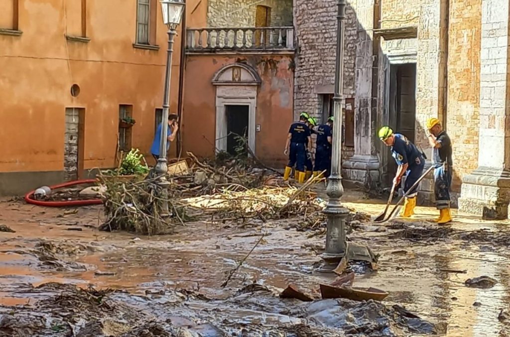 alluvione, marche