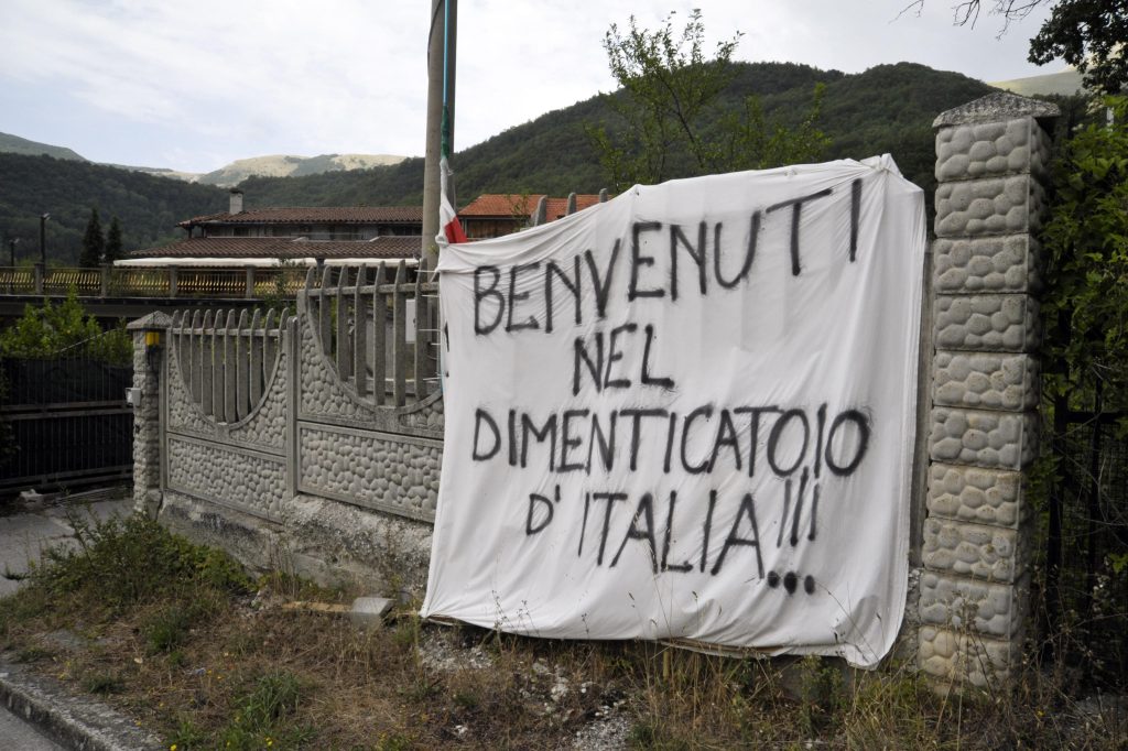 Sisma 2016 - Foto ANSA/SACCHETTONI