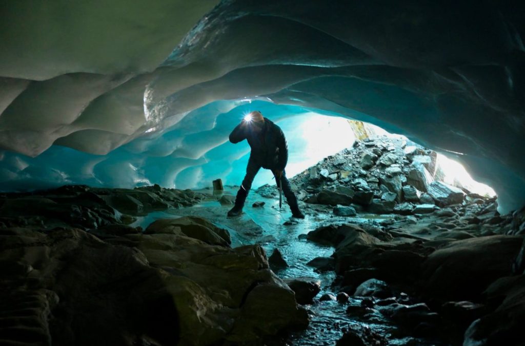 vallelunga, grotte glaciali