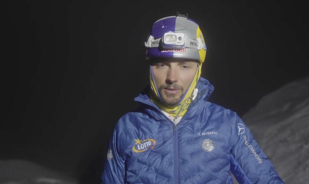 Bargiel al Cb questa mattina prima della partenza. Foto Andrzej Bargiel - Pawlikowski Media - FB