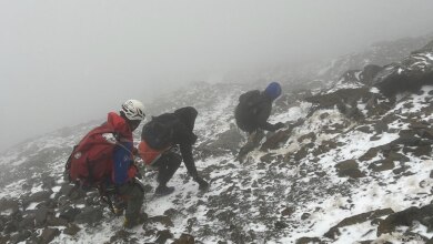 Photo of Operazione complessa del Soccorso alpino per salvare 6 ragazzi bloccati a 2600 metri