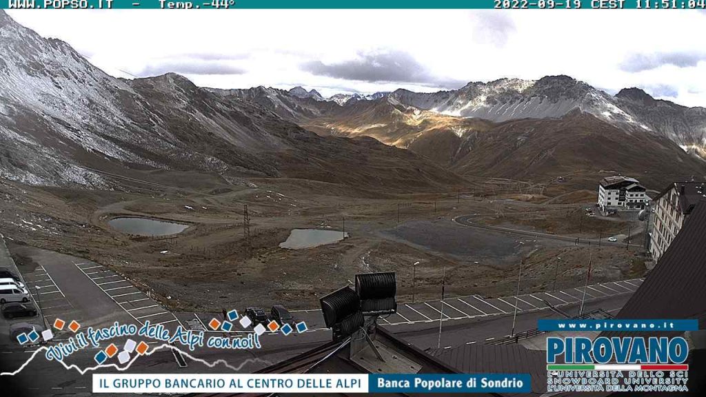 Webcam sullo Stelvio, 19.09.2022