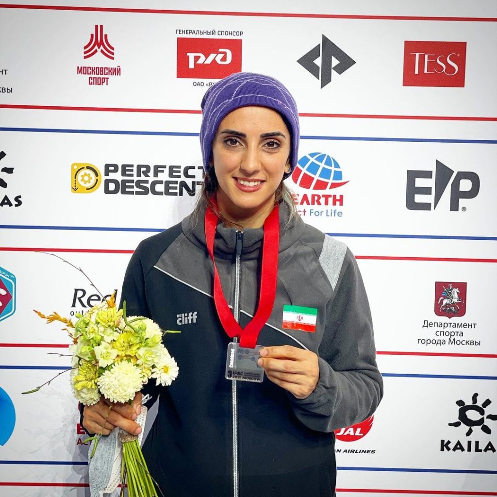 Foto IG Elnaz Rekabi