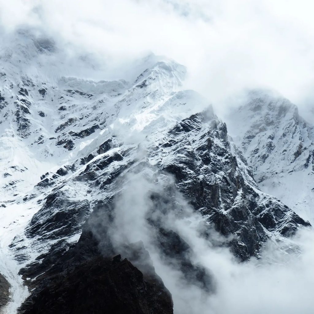 Spedizione Manaslu parete ovest. Foto Helias Millerioux