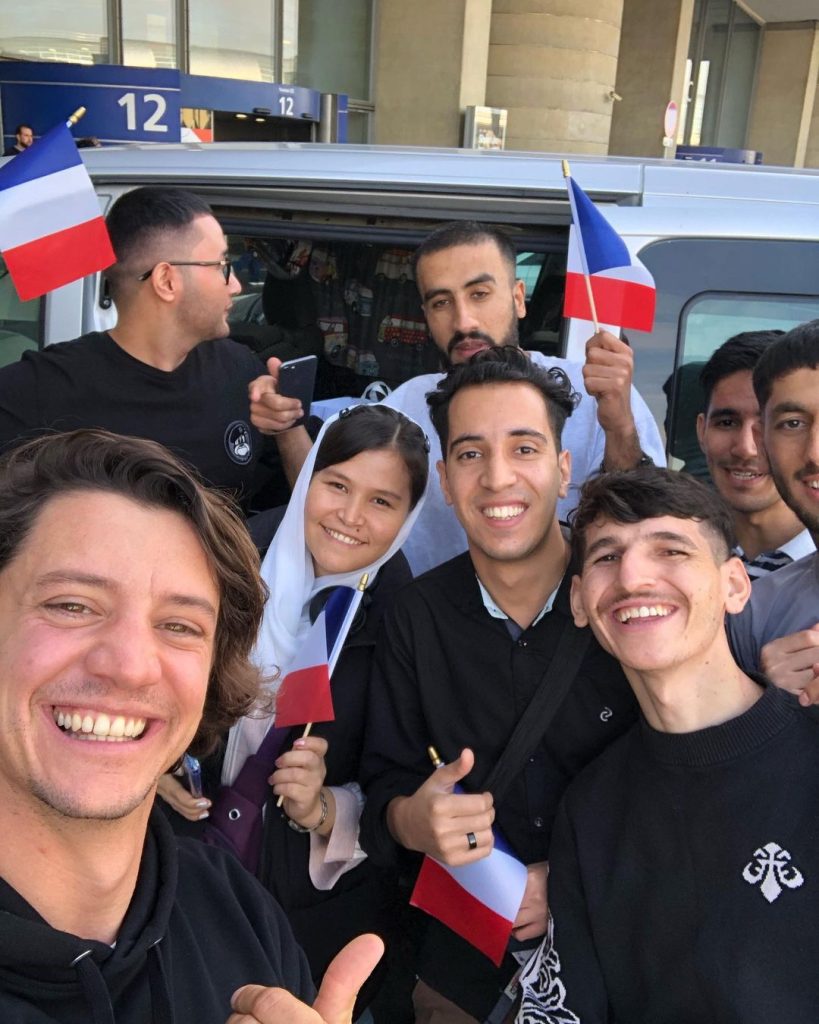 I ragazzi della nazionale di snowboard afghana. Foto Victor Daviet