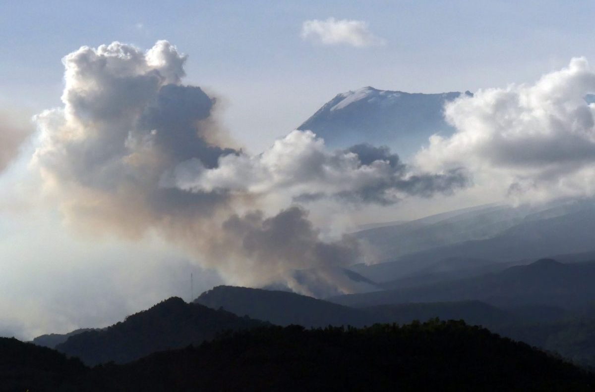 kilimanjaro, incendio