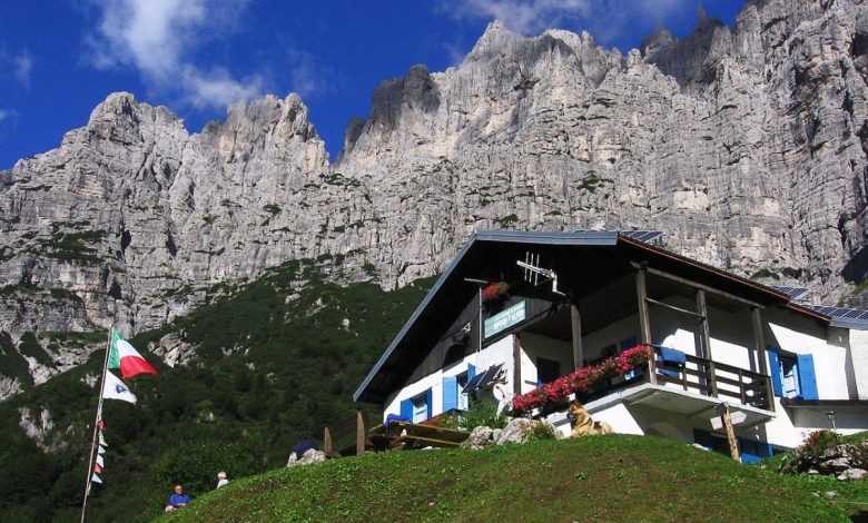 rifugio VII alpini, dolomiti bellunesi